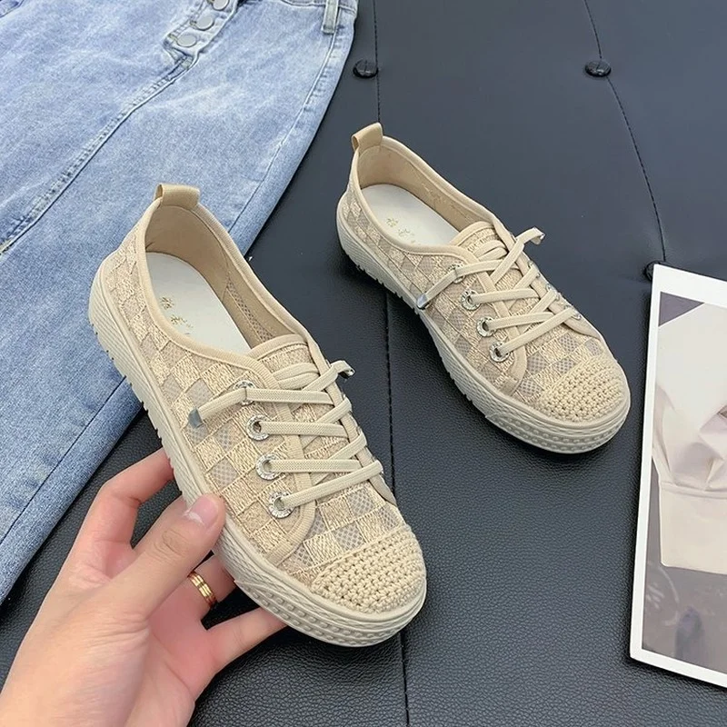 Women's Shoes Spring New Fisherman Shoes All-match Summer Breathable Mesh Flat Canvas Lazy Slip-on Women's Shoes
Women's Shoes Spring New Fisherman Shoes All-match Summer Breathable Mesh Flat Canvas Lazy Slip-on Women's Shoes