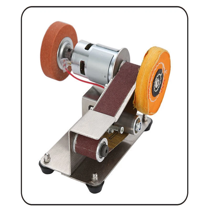 110V-220V Mini Electric Belt Machine DIY Sander Polisher Adjustable Speed Portable Mini Electric Belt Sander With 10PCS Belt
110V-220V Mini Electric Belt Machine DIY Sander Polisher Adjustable Speed Portable Mini Electric Belt Sander With 10PCS Belt