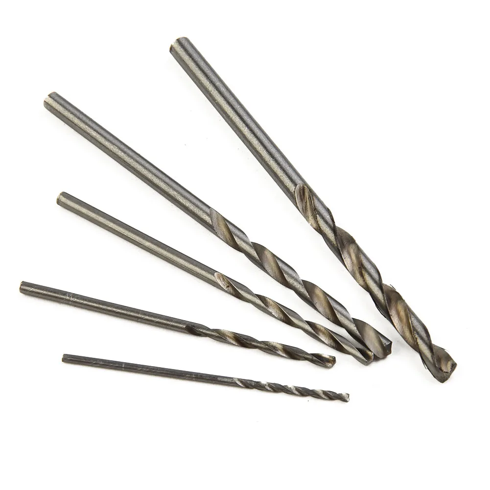 40/50pcs Titanium Coated HSS High Speed Steel Drill Bit Set Tool For Home And Engineering Building 0.5-2mm/1-3mm
40/50pcs Titanium Coated HSS High Speed Steel Drill Bit Set Tool For Home And Engineering Building 0.5-2mm/1-3mm