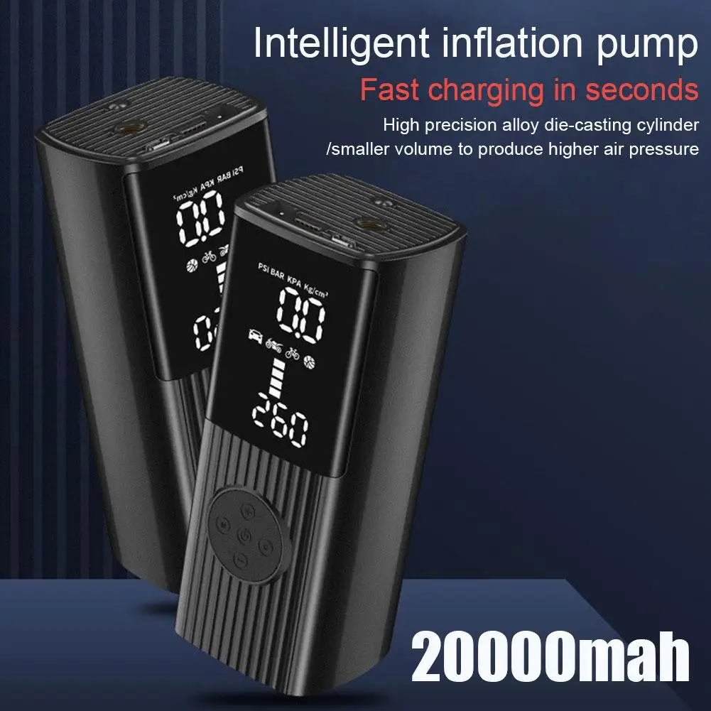 Автомобильный беспроводной насос для надувания шин, автоматический воздушный наполнитель, надувной электрический портативный компрессор, велосипедный портативный насос, насос A Z3b9
Автомобильный беспроводной насос для надувания шин, автоматический воздушный наполнитель, надувной электрический портативный компрессор, велосипедный портативный насос, насос A Z3b9