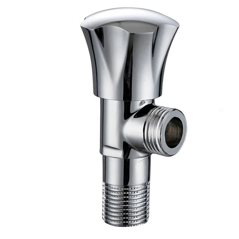 1PC Triangle Valve Water Control Valve Brass Chrome Angle Valve The Tap Water Valve Sewer Thread G1/2'
1PC Triangle Valve Water Control Valve Brass Chrome Angle Valve The Tap Water Valve Sewer Thread G1/2'