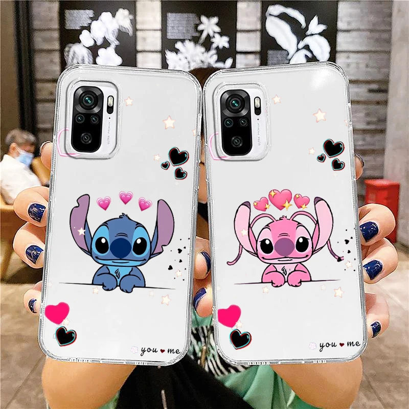 Lilo & Stitch Luxury Cartoon Phone Case For Xiaomi Redmi Note 12 11E 11S 11 11T 10 10S 9 9T 9S 8 8T Pro Plus 5G 7 Transparent
Lilo & Stitch Luxury Cartoon Phone Case For Xiaomi Redmi Note 12 11E 11S 11 11T 10 10S 9 9T 9S 8 8T Pro Plus 5G 7 Transparent