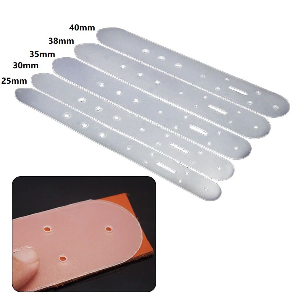 5pcs Punching Mold Plastic Leather Belt Buckle Head End Orientate Hole Templates Tools Belt Punching Positioning Hand Tools
5pcs Punching Mold Plastic Leather Belt Buckle Head End Orientate Hole Templates Tools Belt Punching Positioning Hand Tools