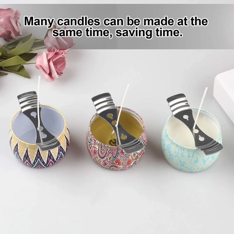 1 pcs Metal Candle Wicks Holder Centering Device with Three Holes DIY Candle Making Supplies Candle Wick Clip
1 pcs Metal Candle Wicks Holder Centering Device with Three Holes DIY Candle Making Supplies Candle Wick Clip