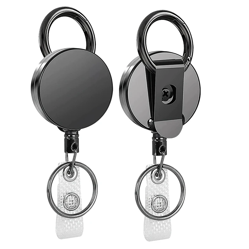 2 Pack 27.5 Inch Badge Reel Retractable Badge Clip For Nurse Badge Reel ID Badge Clip Retractable Keychain ID Clip
2 Pack 27.5 Inch Badge Reel Retractable Badge Clip For Nurse Badge Reel ID Badge Clip Retractable Keychain ID Clip