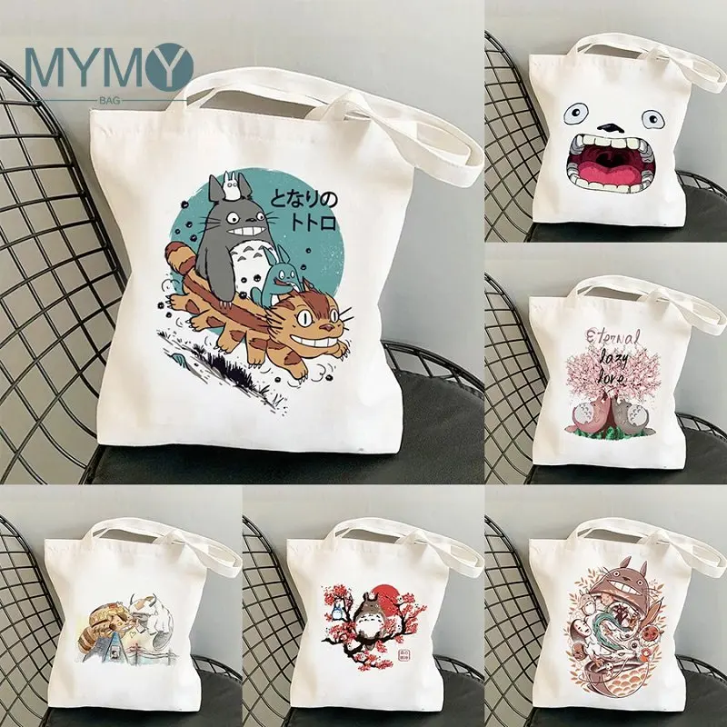 Totoro Shoulder Bag Large Capacity Shopping Bags for Women Fashion Reusable Travel Beach Handbags Canvas Eco Grocery Tote Bags
Totoro Shoulder Bag Large Capacity Shopping Bags for Women Fashion Reusable Travel Beach Handbags Canvas Eco Grocery Tote Bags