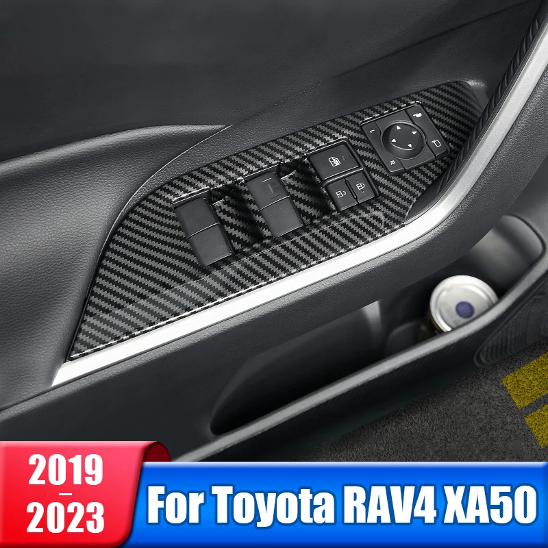 Car Window Glass Lift Switch Panel Button Cover Stickers For Toyota RAV4 2019 2020 2021 2022 2023 RAV 4 XA50 Hybrid Accessories
Car Window Glass Lift Switch Panel Button Cover Stickers For Toyota RAV4 2019 2020 2021 2022 2023 RAV 4 XA50 Hybrid Accessories