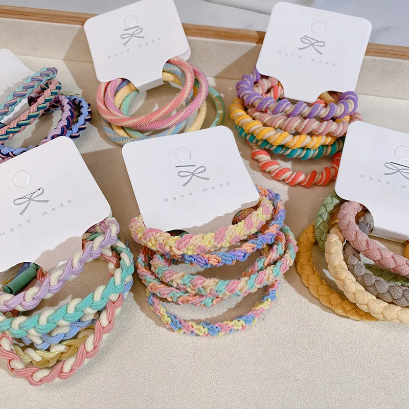 5pieces/set Hair Ties Maca Dragon Head Rope Set with New Simple Candy Color Hair Circle Fashion Rubber Band Girl Hair Rope
5pieces/set Hair Ties Maca Dragon Head Rope Set with New Simple Candy Color Hair Circle Fashion Rubber Band Girl Hair Rope