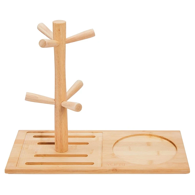 Coffee Cup Holder Wooden Mug Tree Rack Dry Household Storage Rack Multifunctional Display Stand
Coffee Cup Holder Wooden Mug Tree Rack Dry Household Storage Rack Multifunctional Display Stand