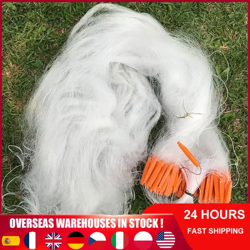 Large Buoyancy Silver Fish Net Deepen The Net White Silk Three-layer Adhesive Net Rugged And Durable Strong Toughness Sunken Net
Large Buoyancy Silver Fish Net Deepen The Net White Silk Three-layer Adhesive Net Rugged And Durable Strong Toughness Sunken Net