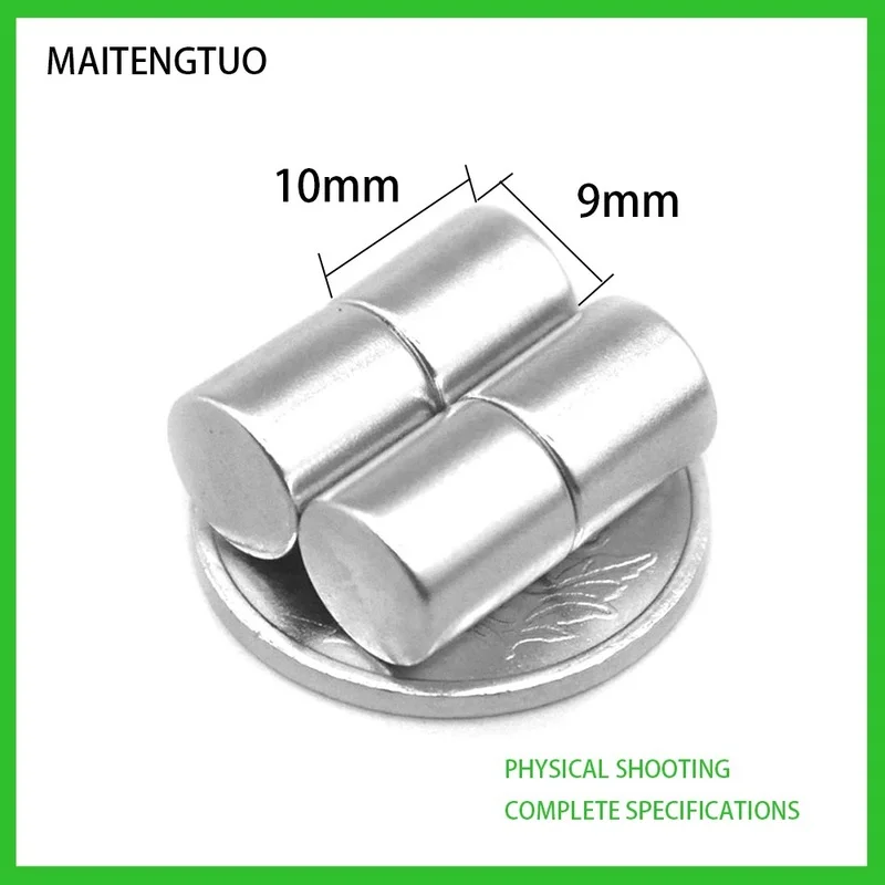 5~100PCS 9x10mm Powerful Magnets 9mm x 10mm Permanent Round Magnet Neodymium Magnetic Strong magnet 9*10mm
5~100PCS 9x10mm Powerful Magnets 9mm x 10mm Permanent Round Magnet Neodymium Magnetic Strong magnet 9*10mm