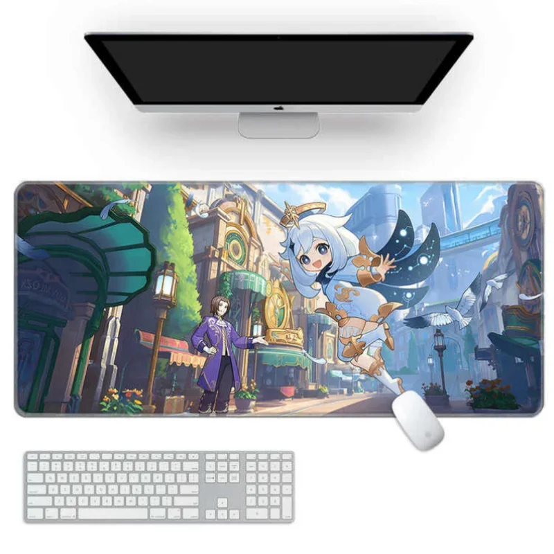 XXL Large Size 900x400mm Keyboard Pad Non-Slip Desk Mat Genshin Gaming Anime Mouse Pad Customization Picture Desk Pad-Paimon
XXL Large Size 900x400mm Keyboard Pad Non-Slip Desk Mat Genshin Gaming Anime Mouse Pad Customization Picture Desk Pad-Paimon