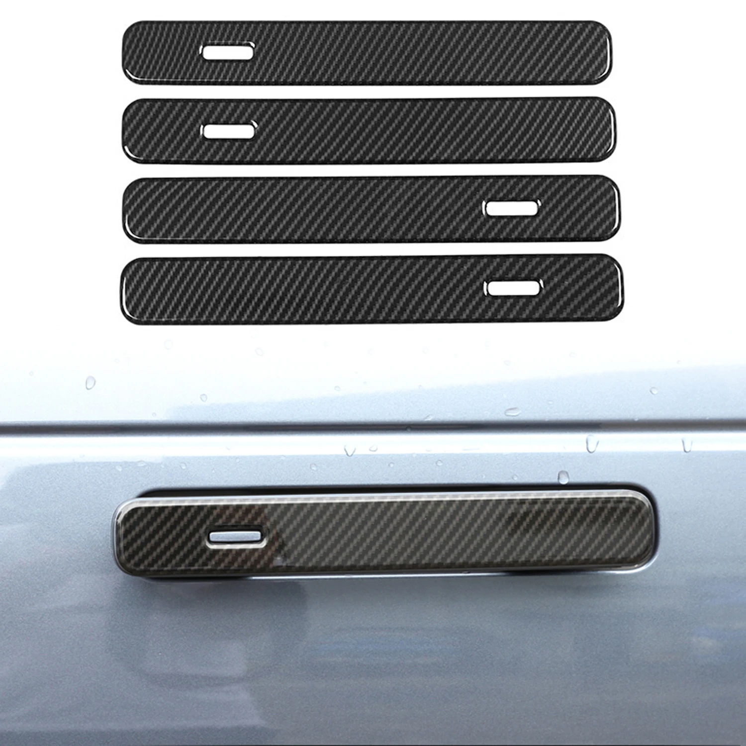 For Jaguar I-Pace 2018-2022 Car Accessories ABS Carbon Side Door Handle Cover Strip Trim 4pcs
For Jaguar I-Pace 2018-2022 Car Accessories ABS Carbon Side Door Handle Cover Strip Trim 4pcs