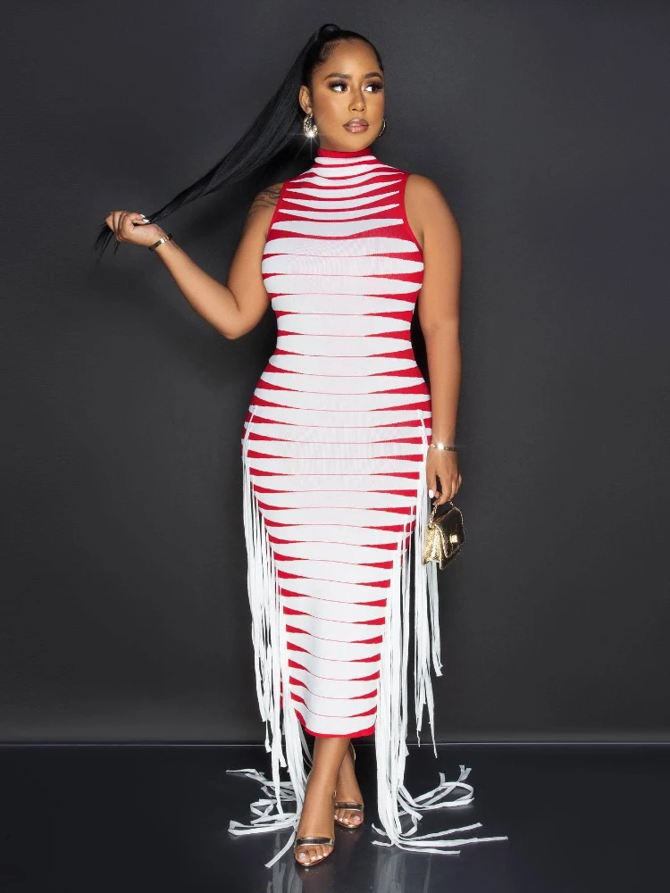 Женское длинное платье без рукавов, привлекательное красное платье с полувысоким воротником и принтом на лямках, весна-лето 2023
Женское длинное платье без рукавов, привлекательное красное платье с полувысоким воротником и принтом на лямках, весна-лето 2023