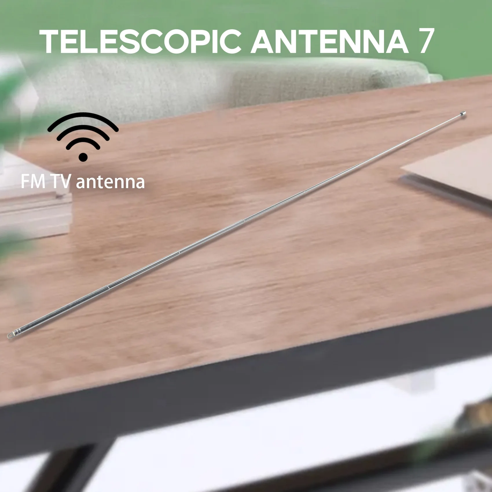 7-секционная антенна AM-радио, FM, антенна расширения для телевизора длиной 66 см
7-секционная антенна AM-радио, FM, антенна расширения для телевизора длиной 66 см