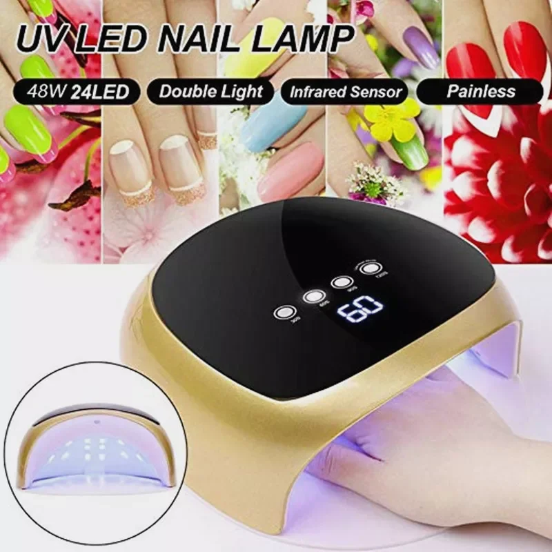NEW2023 SUNUV SUN4S/4 Nail Lamp 48W UV LED Nail Dryer for Curing Gels Polish With Smart Sensor Manicure Nail Art Salon Equipment
NEW2023 SUNUV SUN4S/4 Nail Lamp 48W UV LED Nail Dryer for Curing Gels Polish With Smart Sensor Manicure Nail Art Salon Equipment