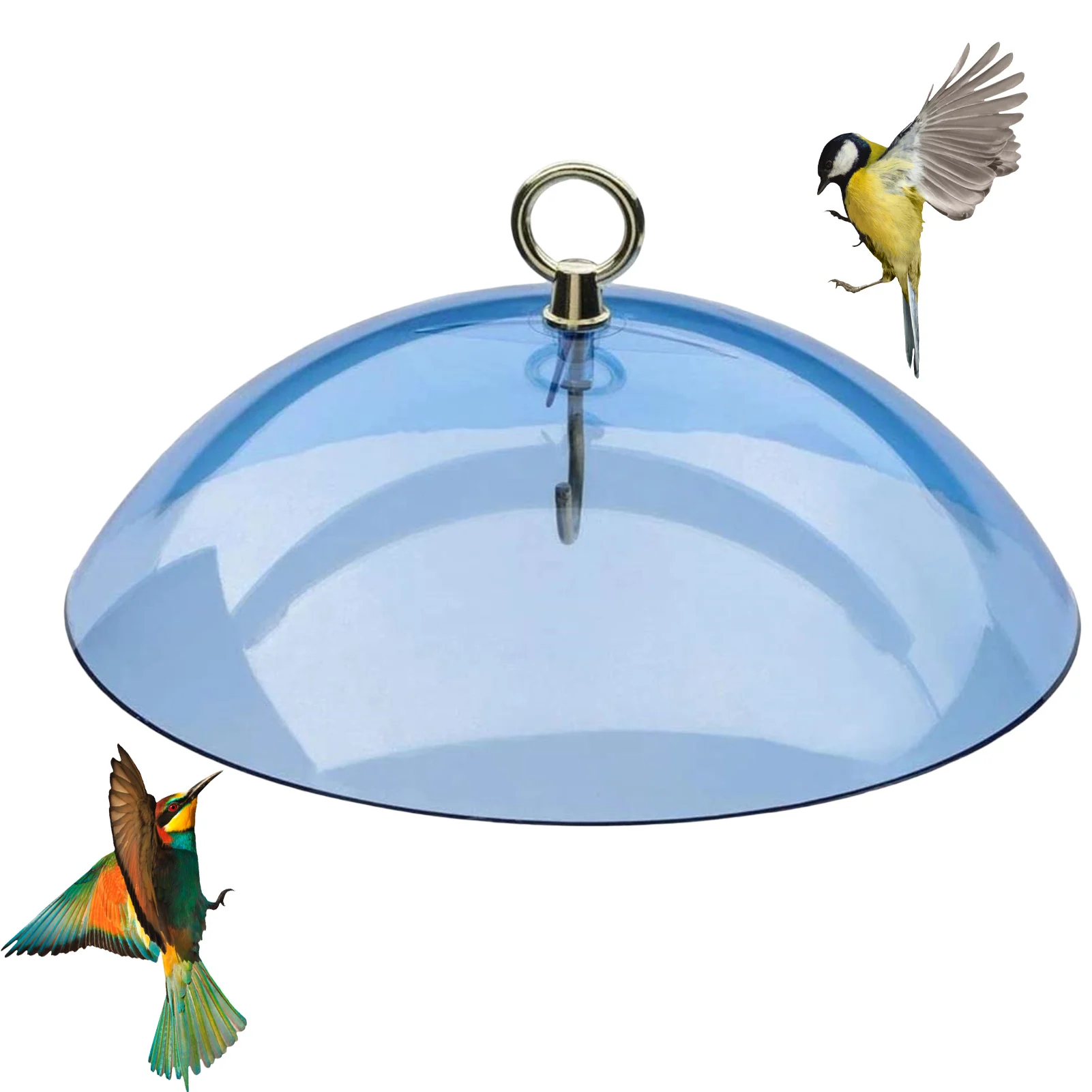 Baffle For Bird Feeders Weather Guard Protective Dome For Rain Snow Sun Mealworm Feeders Cover For Squirrel Hummingbird Bluebird
Baffle For Bird Feeders Weather Guard Protective Dome For Rain Snow Sun Mealworm Feeders Cover For Squirrel Hummingbird Bluebird