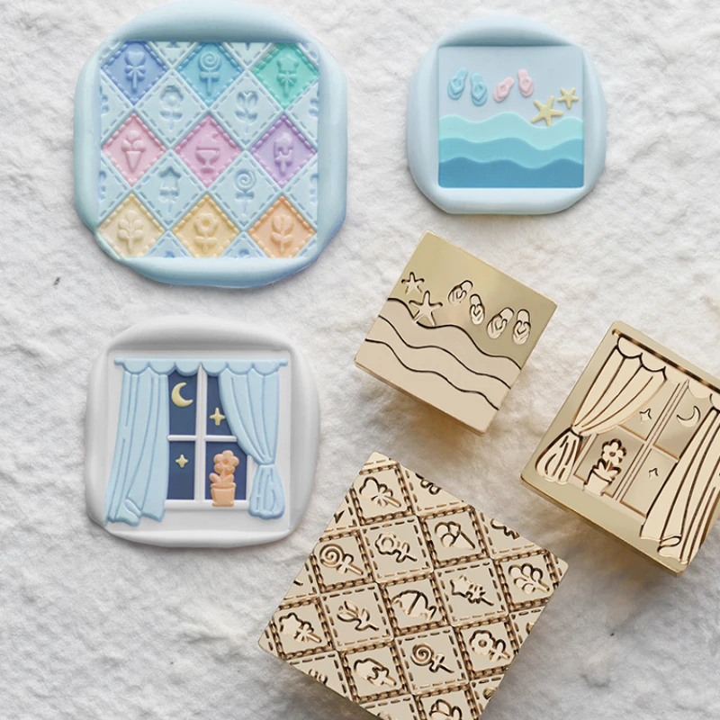 Original Lovely Pattern Lacquer Wax Seal Multi-level Carving Square Seal Copper Head DIY Wedding Envelope Handaccount Decoration
Original Lovely Pattern Lacquer Wax Seal Multi-level Carving Square Seal Copper Head DIY Wedding Envelope Handaccount Decoration