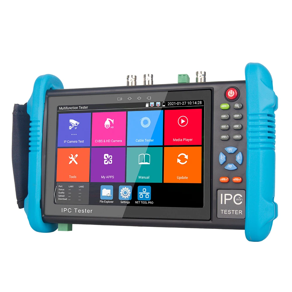 Noyafa 7 inch touch Screen NF-IPC716 ADHS Plus 7inch 4K Camera Tester CCTV Monitor For TVI CVI AHD SDI IP Camera
Noyafa 7 inch touch Screen NF-IPC716 ADHS Plus 7inch 4K Camera Tester CCTV Monitor For TVI CVI AHD SDI IP Camera
