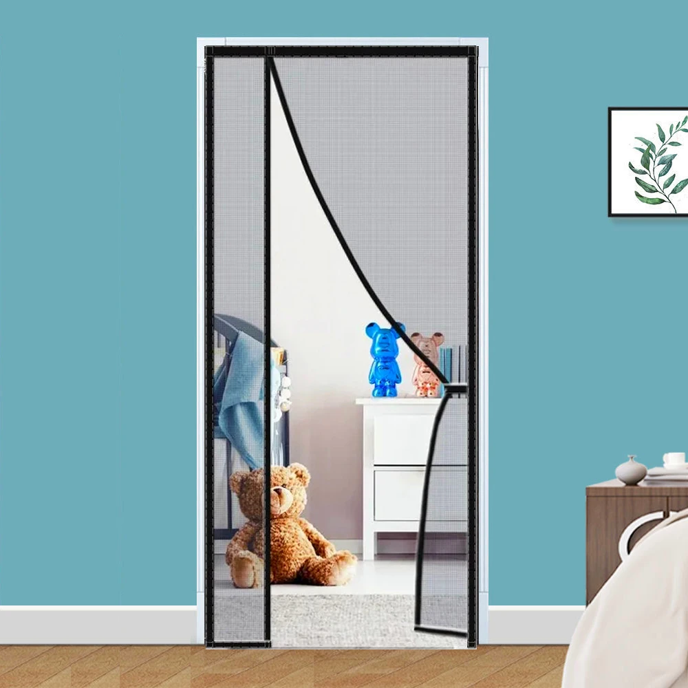 Side Open Magnetic Door Screen Fiberglass Mosquiteras Para Puertas Reversible Left Right Side Opening Mesh Curtain for Indoor
Side Open Magnetic Door Screen Fiberglass Mosquiteras Para Puertas Reversible Left Right Side Opening Mesh Curtain for Indoor