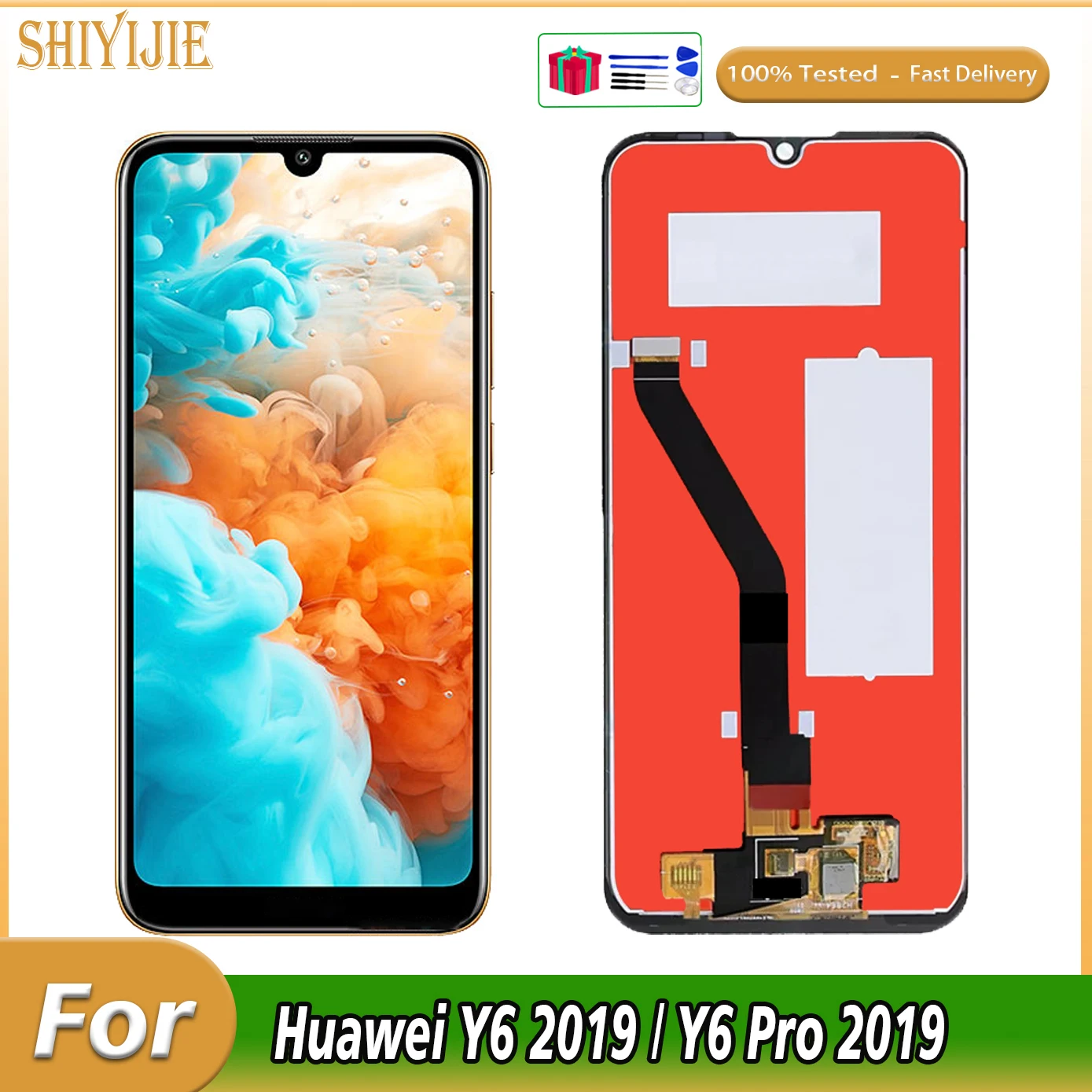 Lcd For Huawei Y6 2019 Display Touch Screen MRD-LX1F/LX1/LX2/LX3 Replacement Display For Honor 8a Lcd JAT-LX1/LX3 Digitizer
Lcd For Huawei Y6 2019 Display Touch Screen MRD-LX1F/LX1/LX2/LX3 Replacement Display For Honor 8a Lcd JAT-LX1/LX3 Digitizer