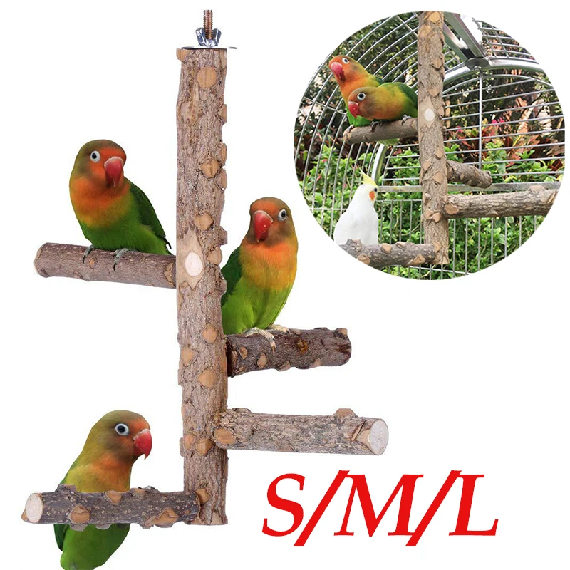 Pet Parrot Raw Wood Fork Tree Branch Stand Rack Toy Parrot Playground Bird Perches For Bird Cage Accessories New
Pet Parrot Raw Wood Fork Tree Branch Stand Rack Toy Parrot Playground Bird Perches For Bird Cage Accessories New