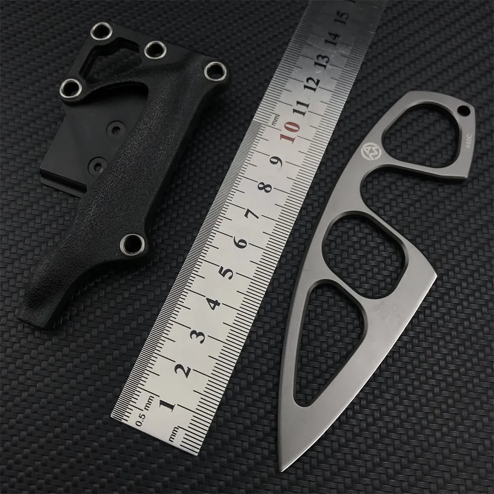 Pocket Necklace Straight Edge Knife 2.5 Inch 440C Stainless Steel Handle With ABS Sheath Sharp Outdoor Tactical EDC Mini Knife 
Pocket Necklace Straight Edge Knife 2.5 Inch 440C Stainless Steel Handle With ABS Sheath Sharp Outdoor Tactical EDC Mini Knife