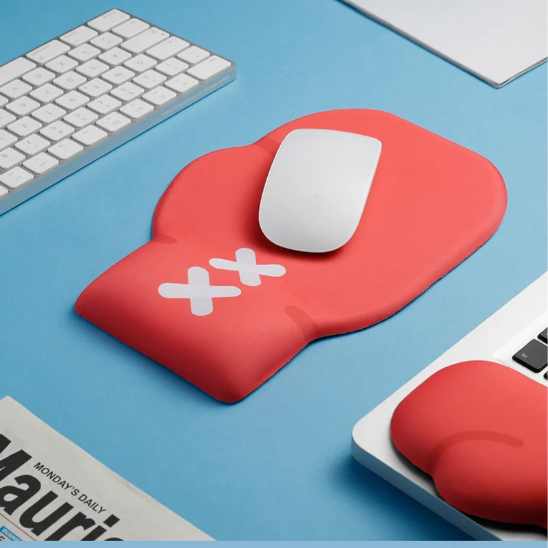 Cute Mouse Pad Silicone Gel Wrist Rest Ergonomic Keyboard Mouse Pad Support Cushion Mousepad For PC Gaming Laptop Windows
Cute Mouse Pad Silicone Gel Wrist Rest Ergonomic Keyboard Mouse Pad Support Cushion Mousepad For PC Gaming Laptop Windows