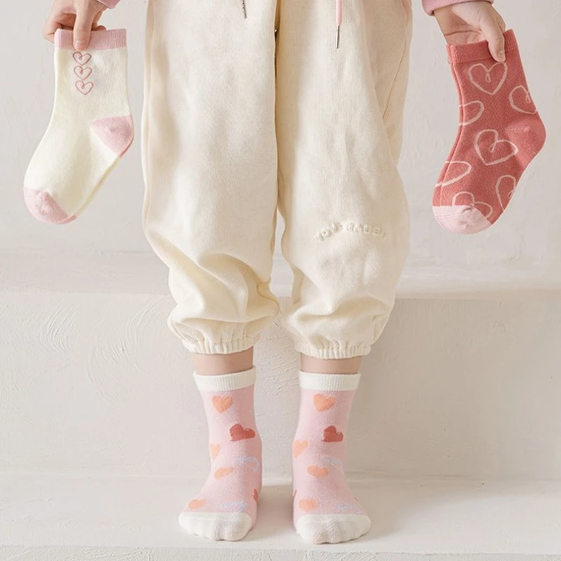 5 пар/партия, Детские хлопковые носки, на осень/зиму
5 пар/партия, Детские хлопковые носки, на осень/зиму