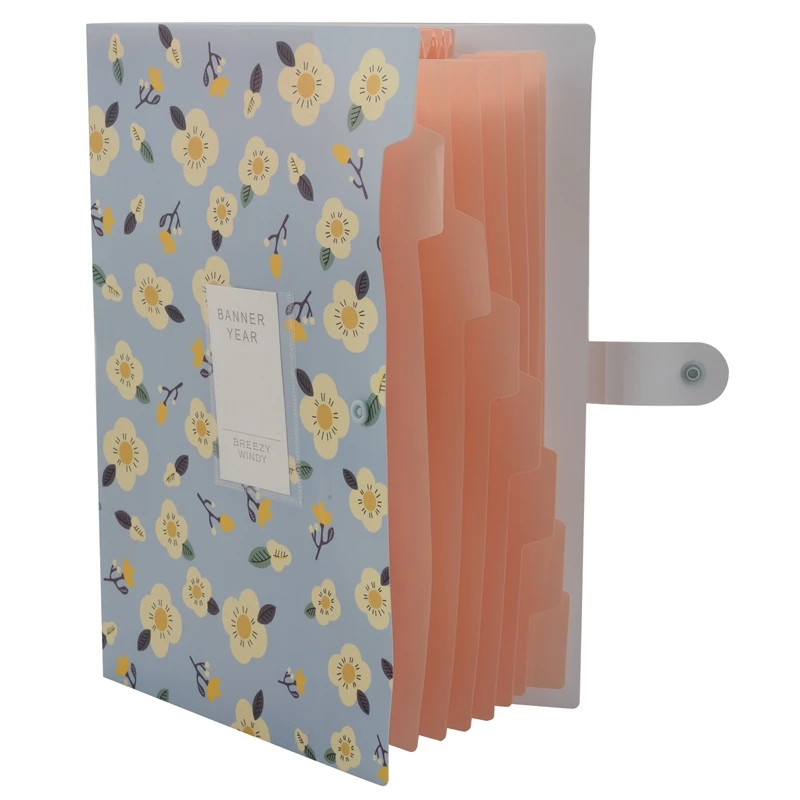 Expanding File Folder Floral A4 and Letter Size Archival File Holder Organizer 8 Pockets (Blue)
Expanding File Folder Floral A4 and Letter Size Archival File Holder Organizer 8 Pockets (Blue)