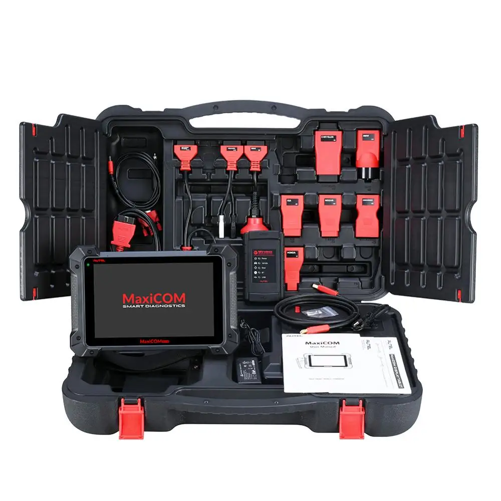 Autel MaxiCOM MK908 диагностические инструменты OBD2 ECU кодирование двунаправленное управление Профессиональный Автомобильный сканер такой же, как MS908
Autel MaxiCOM MK908 диагностические инструменты OBD2 ECU кодирование двунаправленное управление Профессиональный Автомобильный сканер такой же, как MS908