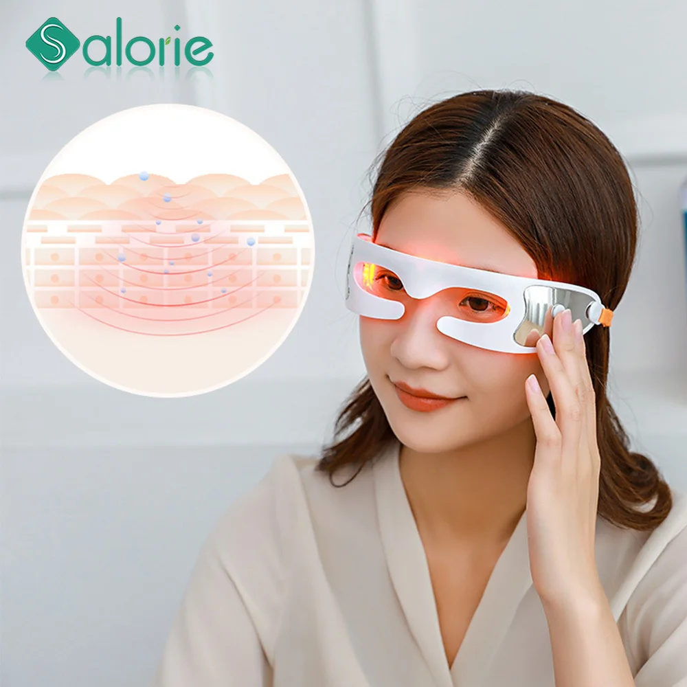 Electric Eye Massager 3D LED Light Therapy Anti-Wrinkle Heating Therapy Massage Tool Vibration Eye Care Beauty Device Massagem
Electric Eye Massager 3D LED Light Therapy Anti-Wrinkle Heating Therapy Massage Tool Vibration Eye Care Beauty Device Massagem