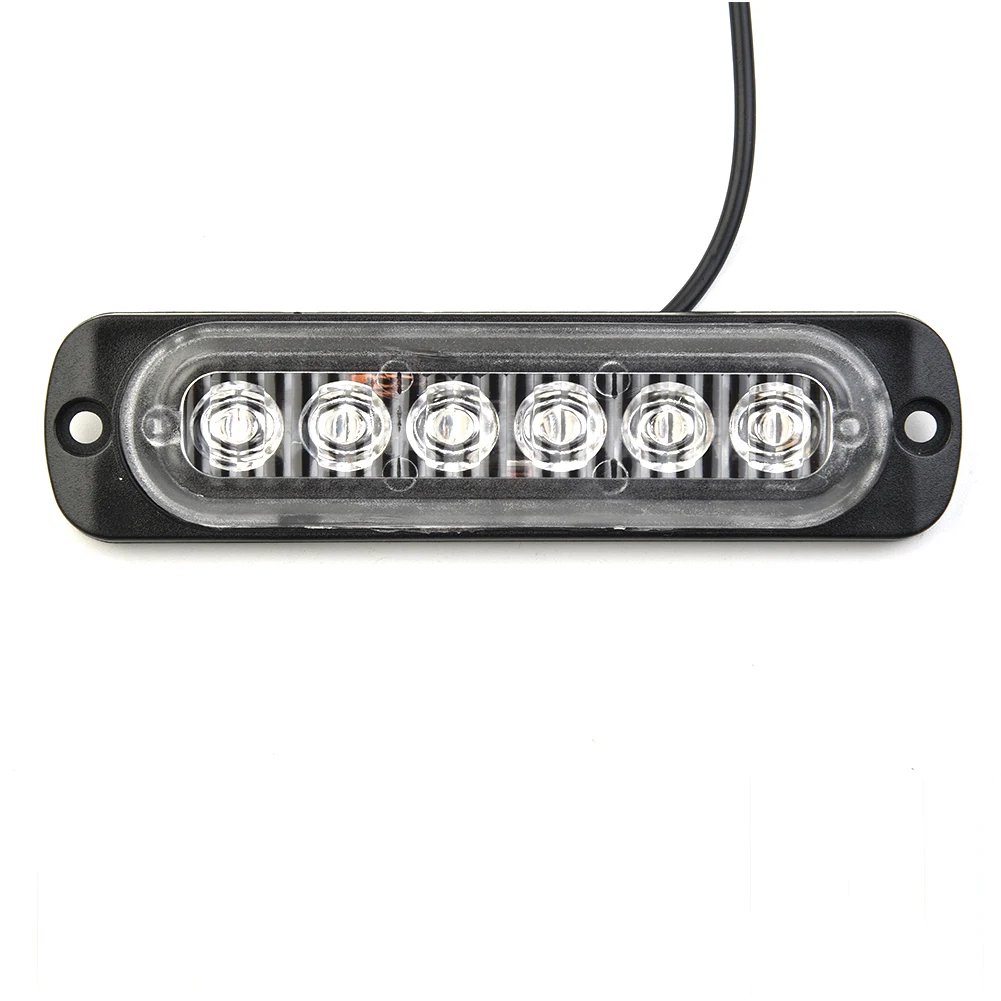 Parts Useful Accessories Durable Strobe Lights 333mA 6 LED Bar Set Transparent Warning 12V-24V DC 18W Beacon Car
Parts Useful Accessories Durable Strobe Lights 333mA 6 LED Bar Set Transparent Warning 12V-24V DC 18W Beacon Car