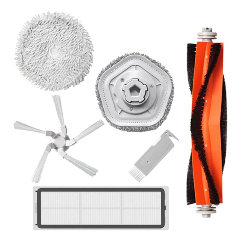 Vacuum Cleaner Parts Mian Brush Side Brush Mop Cloth Filter Wipe Holder For Xiaomi Dreame Bot W10 Pro Vacuum Cleaner
Vacuum Cleaner Parts Mian Brush Side Brush Mop Cloth Filter Wipe Holder For Xiaomi Dreame Bot W10 Pro Vacuum Cleaner