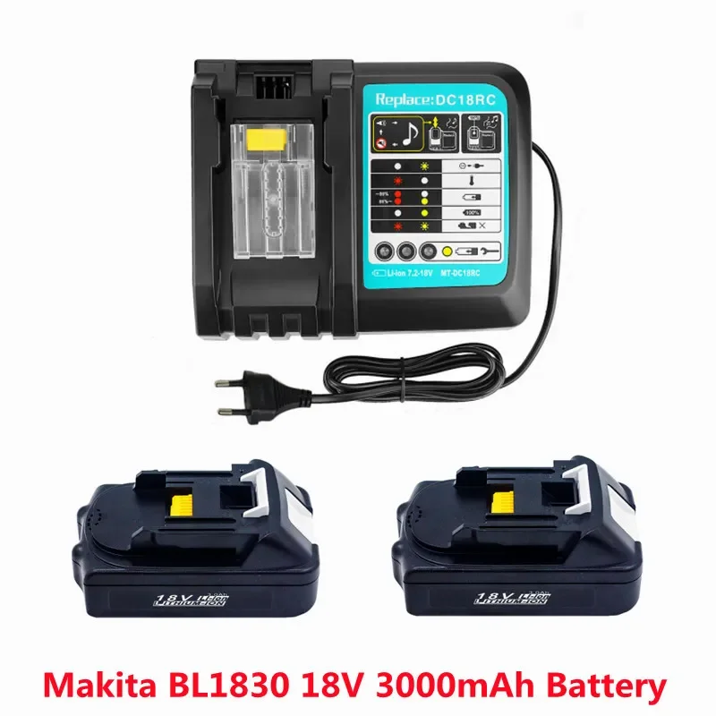 Сменный аккумулятор для электроинструментов Makita BL1830 18 в 3000 мАч BL1815 BL1840 LXT400 194204-5 194205-3 194309-1 L70
Сменный аккумулятор для электроинструментов Makita BL1830 18 в 3000 мАч BL1815 BL1840 LXT400 194204-5 194205-3 194309-1 L70