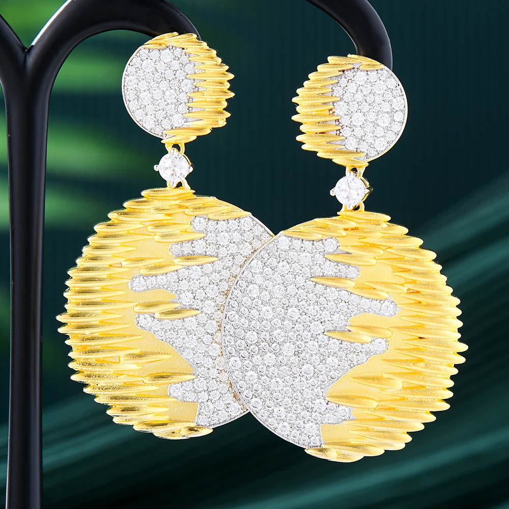 Missvikki Gorgeous Luxury Round Earrings For Women Wedding Earrings Jewelry Super Gift High Quality Original Accessories
Missvikki Gorgeous Luxury Round Earrings For Women Wedding Earrings Jewelry Super Gift High Quality Original Accessories