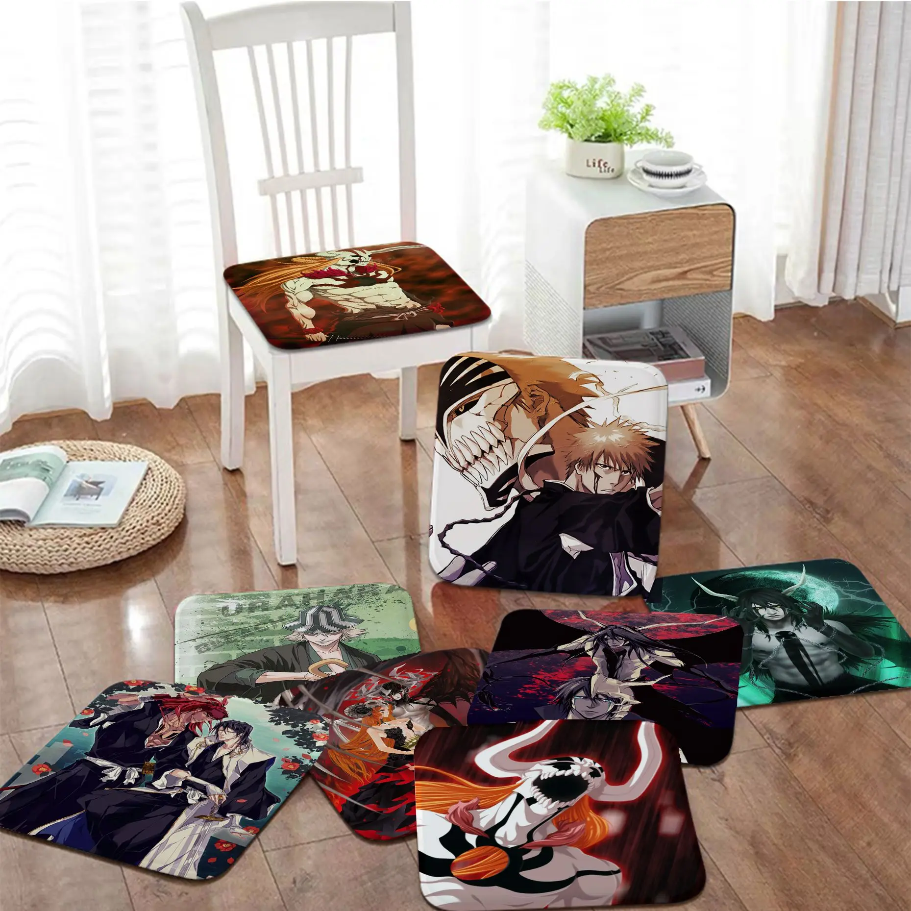 Japanese Anime Bleach Modern Minimalist Style Chair Cushion Soft Office Car Seat Comfort Breathable 45x45cm Cushions Home Decor
Japanese Anime Bleach Modern Minimalist Style Chair Cushion Soft Office Car Seat Comfort Breathable 45x45cm Cushions Home Decor