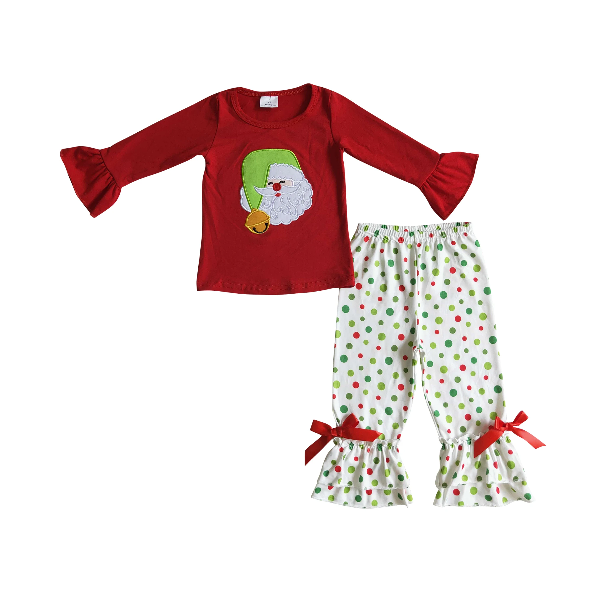 newborn baby girls cute Santa Claus printed top bell pants outfit children girls stock Christmas fall winter clothes
newborn baby girls cute Santa Claus printed top bell pants outfit children girls stock Christmas fall winter clothes