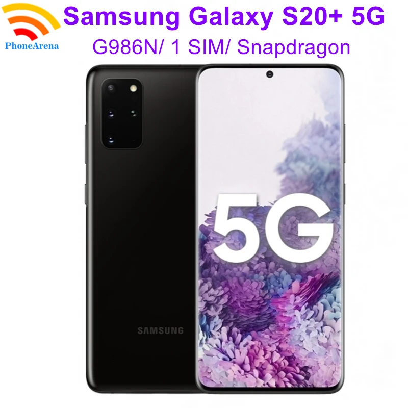 

Оригинальный смартфон Samsung Galaxy S20 Plus S20, телефон с экраном 256 дюйма, Восьмиядерный процессор Snapdragon, разблокированный телефон, ОЗУ 12 Гб, ПЗУ 6,7 ГБ