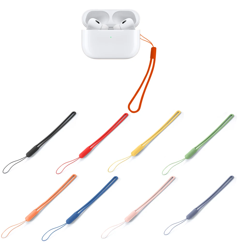 For AirPods Pro 2nd generation 2022 Silicone Anti-lost Strap Sports Rope Earphone String Lanyard Holder For Air pods pro 2
For AirPods Pro 2nd generation 2022 Silicone Anti-lost Strap Sports Rope Earphone String Lanyard Holder For Air pods pro 2