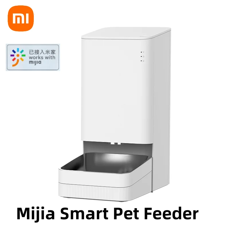 Xiaomi Mijia Smart Automatic Pet Food Dispenser Feeder Bowl APP Control Intelligent Linkage For Dogs Cats Food Feeding
Xiaomi Mijia Smart Automatic Pet Food Dispenser Feeder Bowl APP Control Intelligent Linkage For Dogs Cats Food Feeding