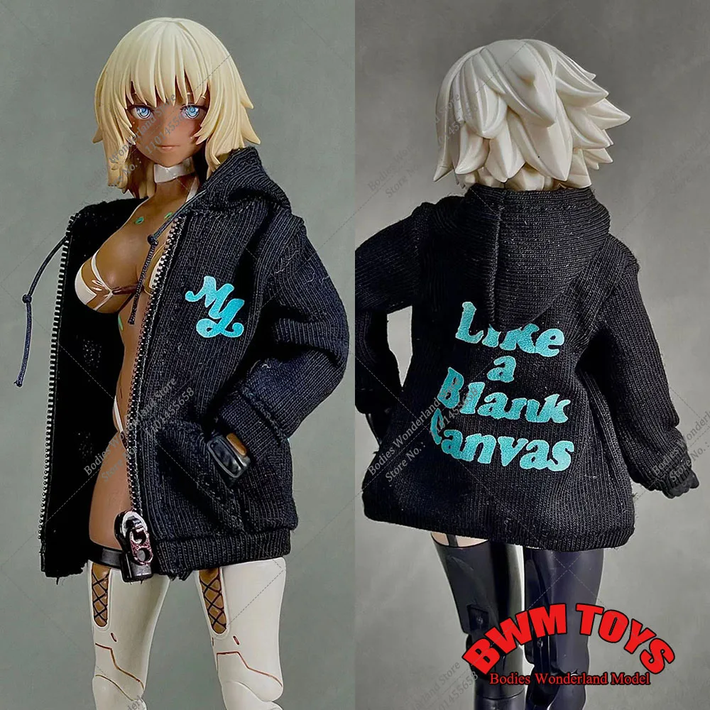 1/12 Scale Fashion Street Sweater Zipper Hooded Outdoor Sweatshirts Coat Jacket for 6 inch Female Mobile Suit Girl Action Figure 
1/12 Scale Fashion Street Sweater Zipper Hooded Outdoor Sweatshirts Coat Jacket for 6 inch Female Mobile Suit Girl Action Figure
