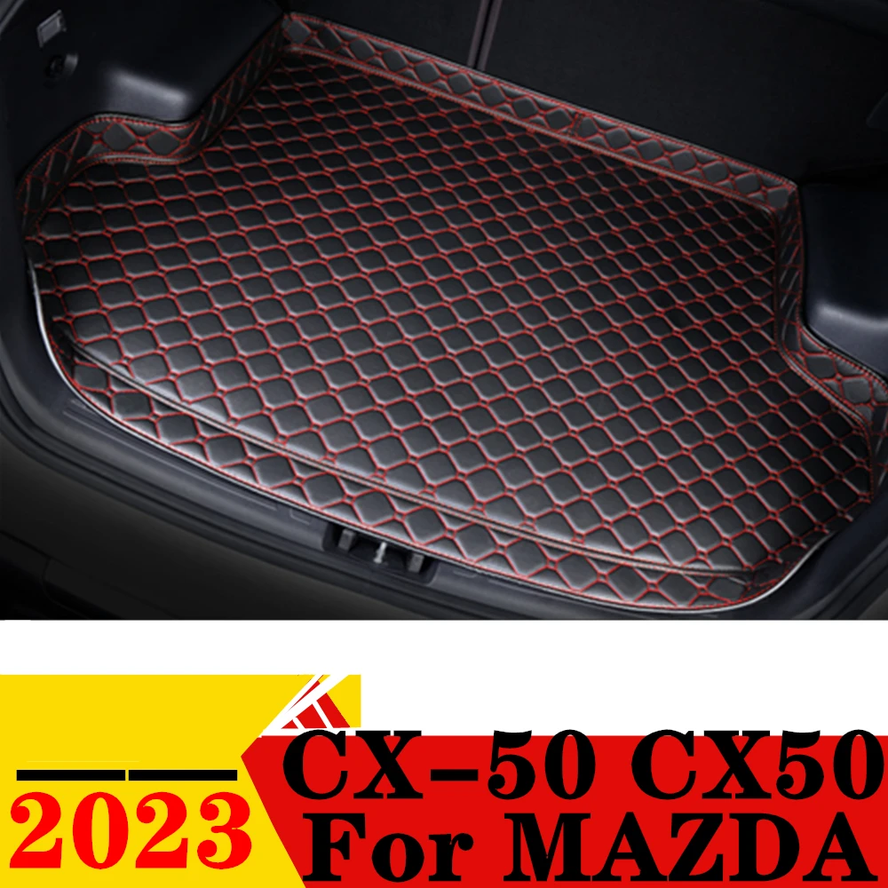 Автомобильный коврик для багажника Mazda CX-50 CX50 2023, высокая боковая Водонепроницаемая Задняя накладка для груза, коврик, автомобильные задние части, аксессуары, подкладка для багажника
Автомобильный коврик для багажника Mazda CX-50 CX50 2023, высокая боковая Водонепроницаемая Задняя накладка для груза, коврик, автомобильные задние части, аксессуары, подкладка для багажника