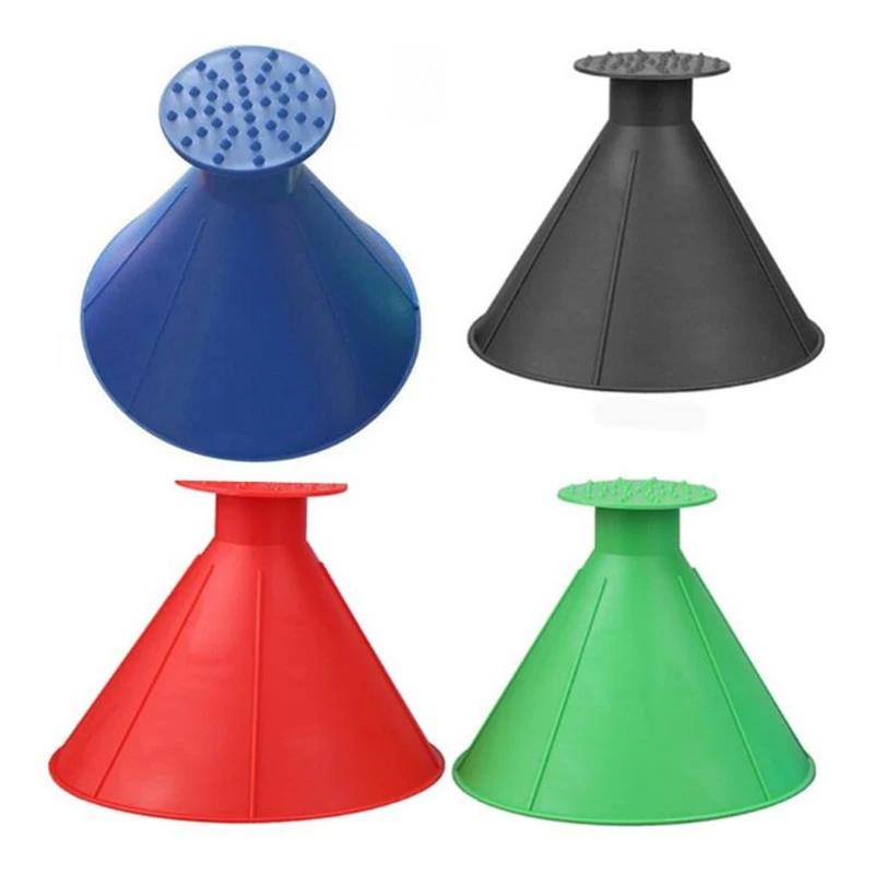 Magic Windshield Ice Scraper for Car Window Ice Scraper Remove Snow Shovel Cone Shaped Funnel Round Scrapers Cleaning Snow Tool
Magic Windshield Ice Scraper for Car Window Ice Scraper Remove Snow Shovel Cone Shaped Funnel Round Scrapers Cleaning Snow Tool