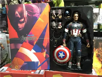 Hasbro Genuine Avengers: Age of Ultron Captain America Joints Movable Action Figure Model Toys
Hasbro Genuine Avengers: Age of Ultron Captain America Joints Movable Action Figure Model Toys