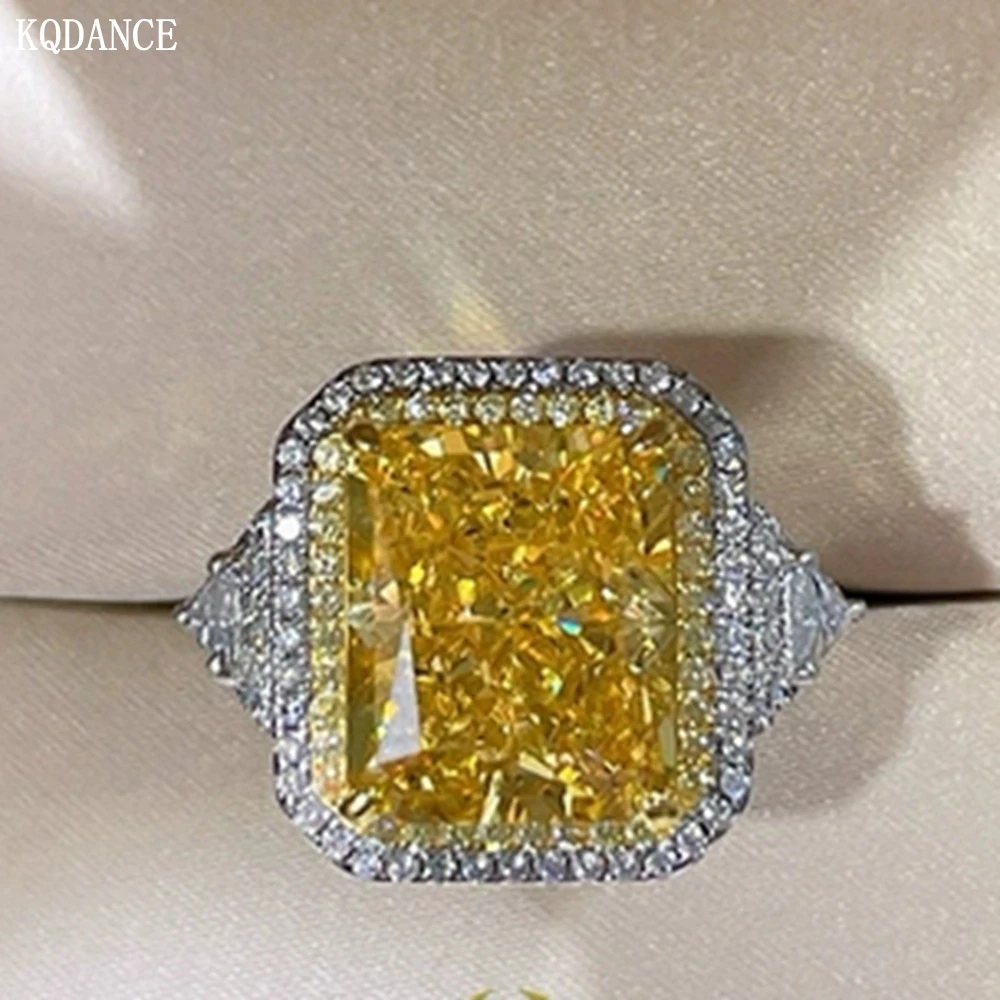 KQDANCE 925 sterling silver Lab Gemstones tourmaline emerald Rings With 10*12mm Yellow/green stone For Women 2022 Jewelry
KQDANCE 925 sterling silver Lab Gemstones tourmaline emerald Rings With 10*12mm Yellow/green stone For Women 2022 Jewelry