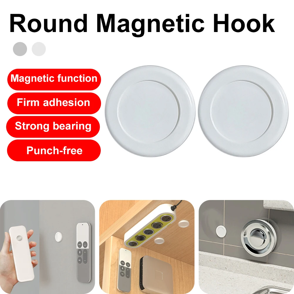 Multifunctional Round Magnetic Hook Wall Mounted Storage Holder Hook For Air Conditioner TV Remote Control Home Organization
Multifunctional Round Magnetic Hook Wall Mounted Storage Holder Hook For Air Conditioner TV Remote Control Home Organization