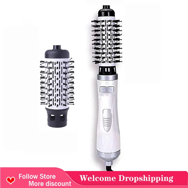 Hair Dryer Brush 3-in-1 Round Hot Air Spin Brush Kit for Styling and Frizz Control Negative Ionic Blow Hair Dryer Brush 
Hair Dryer Brush 3-in-1 Round Hot Air Spin Brush Kit for Styling and Frizz Control Negative Ionic Blow Hair Dryer Brush