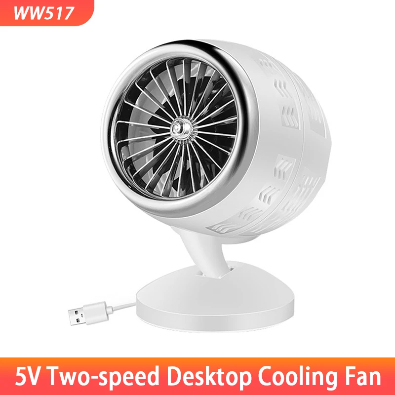 Portable Two-blade Turbo Desktop Cooling Fan Usb Rechargeable Fan 2-speed Silent For Home Office Bedroom
Portable Two-blade Turbo Desktop Cooling Fan Usb Rechargeable Fan 2-speed Silent For Home Office Bedroom