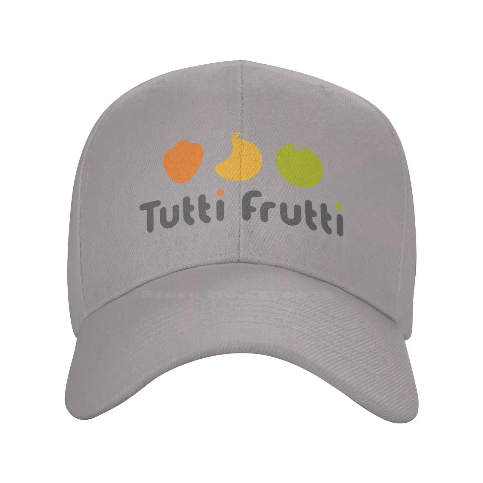 

Tutti Frutti Logo Print Graphic Casual Denim cap Knitted hat Baseball cap